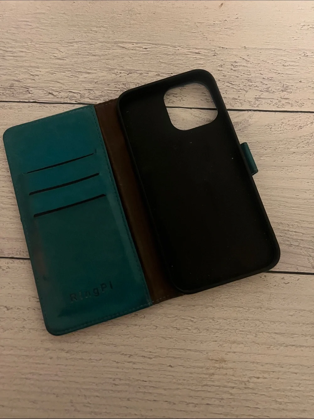 Two IPhone 13 Pro Max Wallet Cases with Magnetic Closure